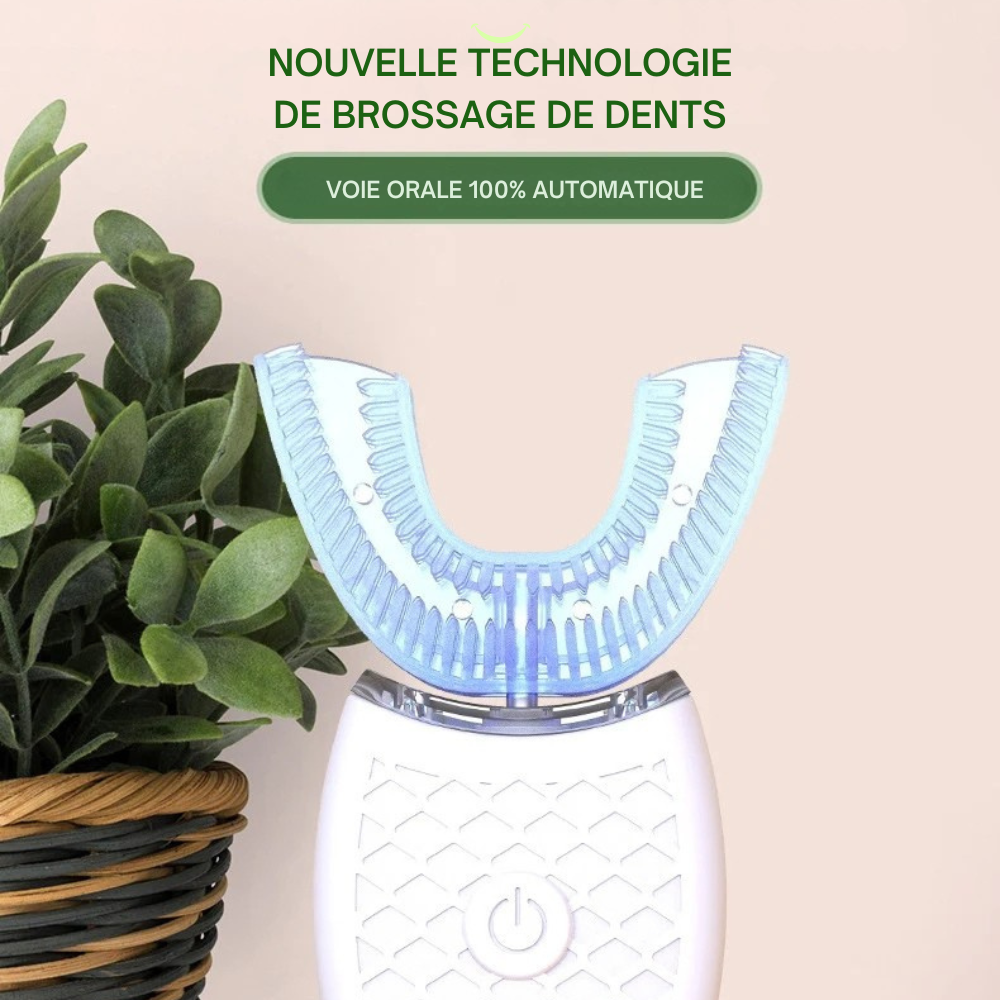 GlowSmile en utilisation – nettoyage 360° sans effort