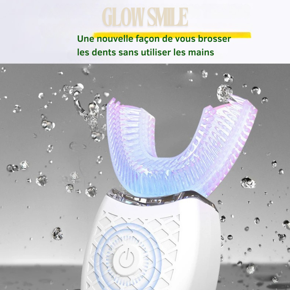 Tête en U silicone Glowsmile pour nettoyage en douceur